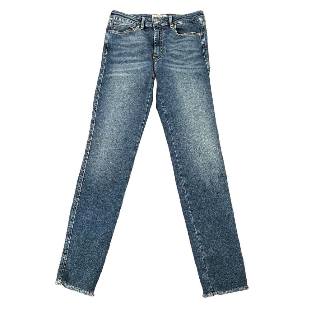 We The Free Raw Hem High Rise Jegging Medium Wash Jeans Women 30 Waist